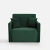 Discount inny Sofa amerykanka butelkowa zieleń MIKA