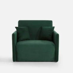 Discount inny Sofa amerykanka butelkowa zieleń MIKA