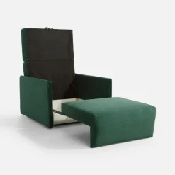 Discount inny Sofa amerykanka butelkowa zieleń MIKA