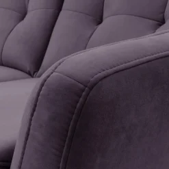 Sale Impresti Sofa fioletowa SCANDI 187 cm