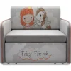 Dzieci Milo Sofy|Sofy^Sofa FRIENDS 1-osobowa, rozkładana