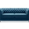 Discount Inspire Sofa glamour niebieska CHESTER
