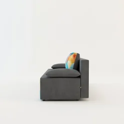Dzieci Milo Sofy|Sofy^Sofa młodzieżowa z kolorowym nadrukiem FUN