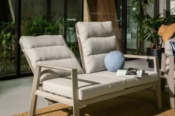 Clearance inny Sofa ogrodowa 2-osobowa, z regulacja oparcia NALANI