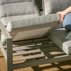 Clearance inny Sofa ogrodowa 2-osobowa, z regulacja oparcia NALANI
