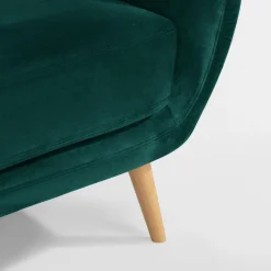 Impresti Sofy^Sofa 3-osobowa ciemnozielona KELSO