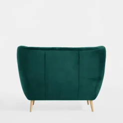 Clearance Impresti Sofa 2-osobowa ciemnozielona KELSO