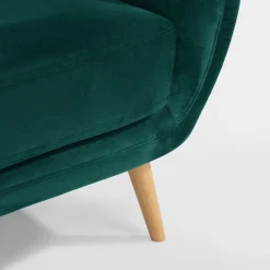Clearance Impresti Sofa 2-osobowa ciemnozielona KELSO