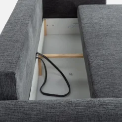 Outlet Exline Sofa 3-osobowa DOLLY szara