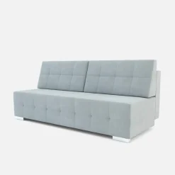 Hot Sofa 3-osobowa jasnoszara pikowana LILI