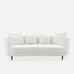Discount inny Sofa 3-osobowa kremowa REMOLLI