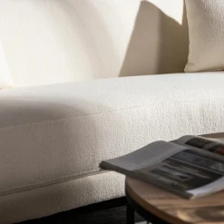 Discount inny Sofa 3-osobowa kremowa REMOLLI