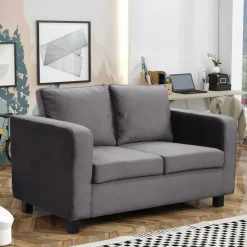 inny Fotele Wypoczynkowe^Sofa 2-osobowa MINI MAX II stalowa
