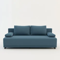 FN Design Sofy^Sofa 3-osobowa niebieska BAHAMA