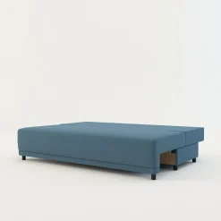 FN Design Sofy^Sofa 3-osobowa niebieska BAHAMA