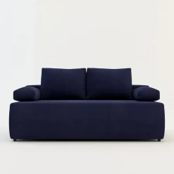 Hot Sofa 3-osobowa niebieska DELPO