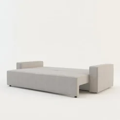 Exline Sofy^Sofa 3-osobowa rozkładana SPARK popielata