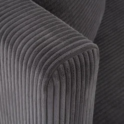 Exline Sofy^Sofa 3-osobowa sztruksowa szara RICO NEW