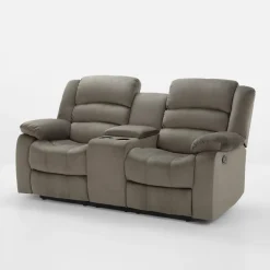 Hot Sofa 2-osobowa z funkcją relaks i barkiem ZOLKA
