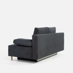 Exline Sofy^Sofa rozkładana antracyt TREVISO