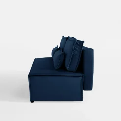 Mavik Sofy^Sofa rozkładana granatowa DUE