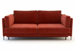 Outlet Instilo Sofa rozkładana na wysokich nóżkach ADELE