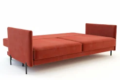 Outlet Instilo Sofa rozkładana na wysokich nóżkach ADELE