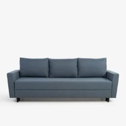 Hot inny Sofa rozkładana niebieska STACY