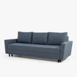 Hot inny Sofa rozkładana niebieska STACY