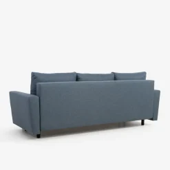 Hot inny Sofa rozkładana niebieska STACY