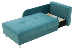 Dzieci Sofy|Sofy^Sofa rozkładana niebiesko-żółta LETTO prawa