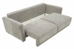 Sale Instilo Sofa rozkładana 3-osobowa beżowa ANDORA