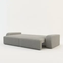 Comfort Line Sofa rozkładana 4-osobowa CAPPA jasnoszara