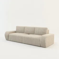 Hot Comfort Line Sofa rozkładana 4-osobowa CAPPA kremowa