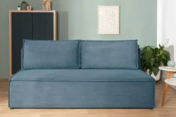 Mavik Sofy^Sofa rozkładana 3-osobowa niebieska UNO