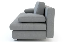 Clearance Sofa rozkładana 3-osobowa szara PRATO