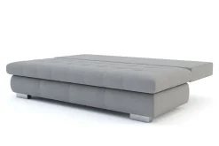 Clearance Sofa rozkładana 3-osobowa szara PRATO