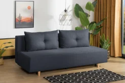 Exline Sofy^Sofa rozkładana 3-osobowa szara OTTA BIS