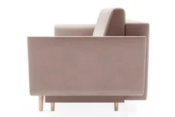 Dzieci Sofy|Sofy^Sofa rozkładana różowa AMBER