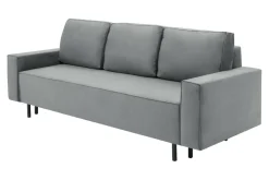 Outlet Exline Sofa rozkładana szara KAMALA
