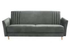 Hot Sofa rozkładana szara PORTO