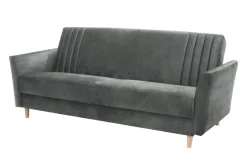 Hot Sofa rozkładana szara PORTO