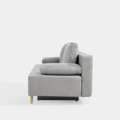 Exline Sofy^Sofa rozkładana szara TREVISO