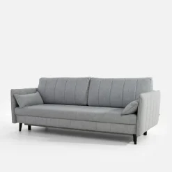 Discount Softi Sofa rozkładana szara VANNES BIS