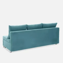 Hot Sofa rozkładana turkusowa FIORE