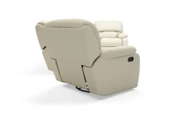 Sale Sofa skórzana i dwa fotele z funkcją relax ORLANDO