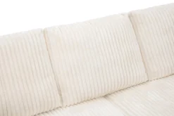 New Instilo Sofa sztruksowa kremowa ESPANIA