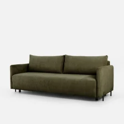 Clearance inny Sofa sztruksowa oliwkowa SORRENTO NEW
