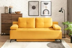 Discount Mavik Sofa żółta MERA