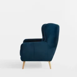 Sale Impresti Sofa uszak 2-osobowa ciemnoniebieska KELSO